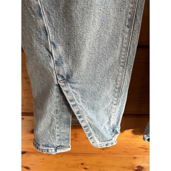 American Eagle Stretch Distressed ‘90s Bootcut Jean  size 12 - Picture 4 of 7